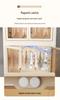 Foldable Children's Wardrobe: No-Assembly Storage Cabinet & Organizer Box for Baby's Room