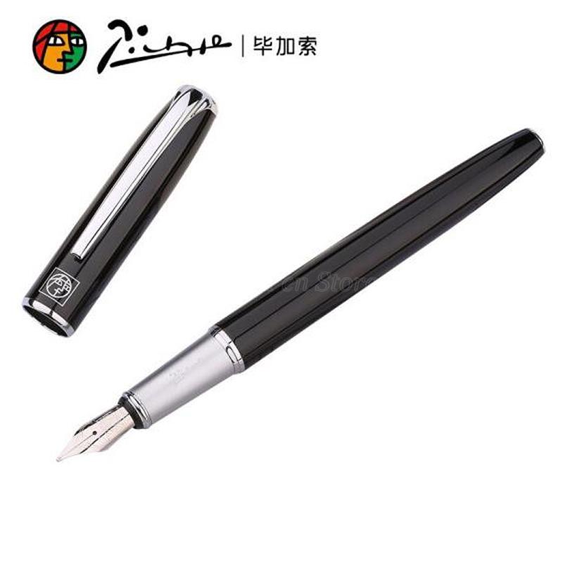 Picasso 916 Pimio Malage Metal Barrel Fountain Pen Medium 0.5mm Nib Professional Office School Stationery Tool Writing Pen Gift