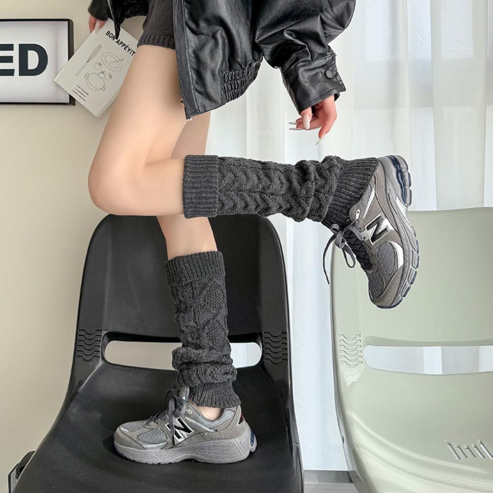 Jk Lolita Leg Warmers Y2k Boot Cuffs New Warm Foot Cover  Gifts