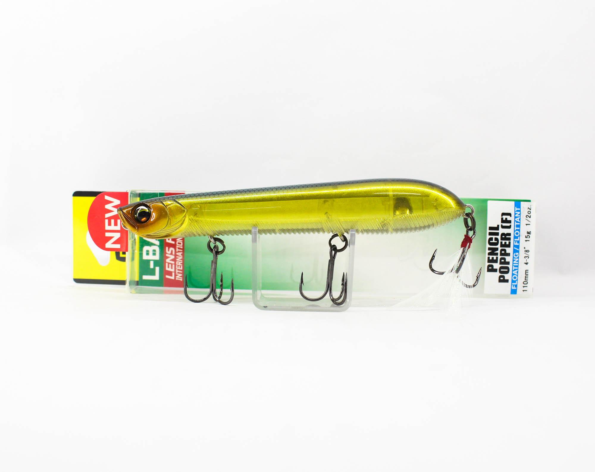 

Плавающая приманка Yo Zuri Duel L Bass Pencil Popper 110F F1237-MGGB (4818)