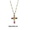 Beautiful Unique Necklace Beads Necklace Christian Jewelry Pendant Necklace Beads Texture Fashion Neck Jewelry for Woman