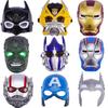 Captain Glowing Mask Batman Blue Steel Thor Hulk Optimus Prime Shines Cool Cartoon