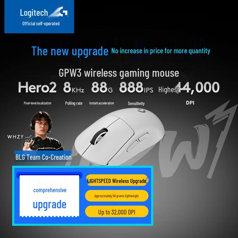 Logitech G PRO X SUPERLIGHT 2 Wireless Gaming Mouse