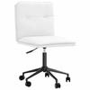 VidaXL Chaises à manger lot de 2 blanc similicuir, chaise, chaise de salon, chaise d'appoint, chaise de cuisine, siège à 3315425