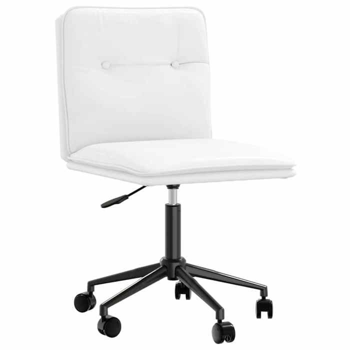 VidaXL Chaises à manger lot de 2 blanc similicuir, chaise, chaise de salon, chaise d'appoint, chaise de cuisine, siège à 3315425