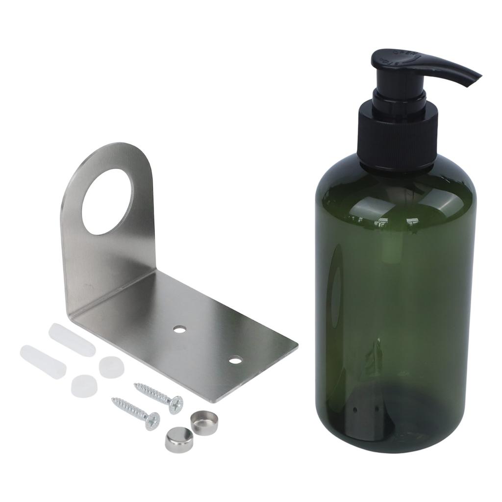 Space Saving 300ML Wall Mounted Soap Dispenser Perfect for Shower Gel For Shampoo and Lotion In Home or Office Environments