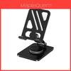 Universal Metal Phone Holder With 360 Degree Rotation And Foldable Design For Ipad And Gaming Use
