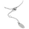 VIVIENNE WESTWOOD Roderica Liebesbrief Saturn Zirkonia Messing Halskette Damen Halskette Silber 630203DO-02P102