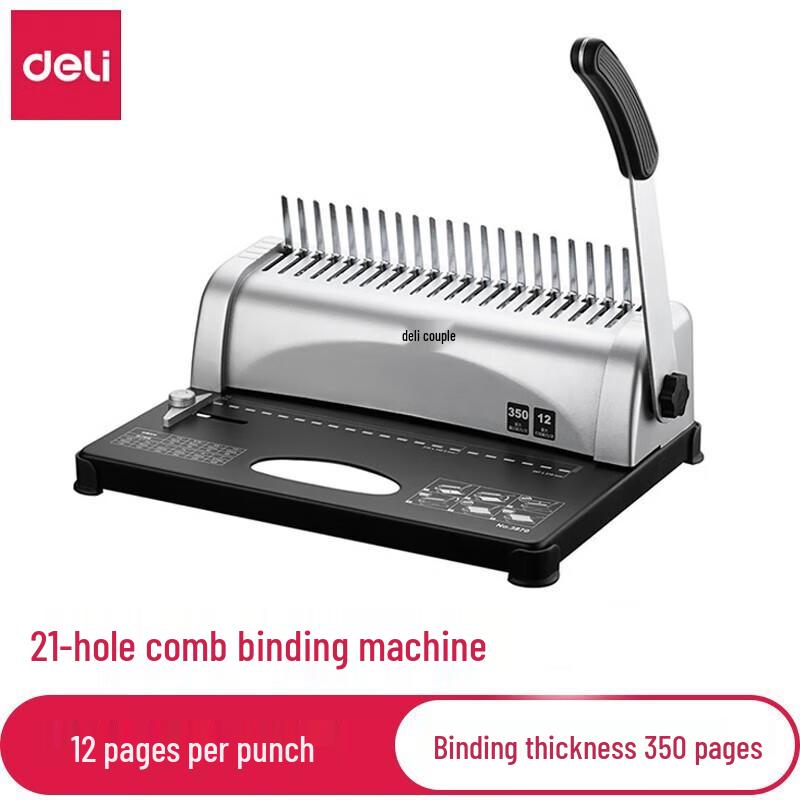 Deli 3870 Manual Coil Binding Machine