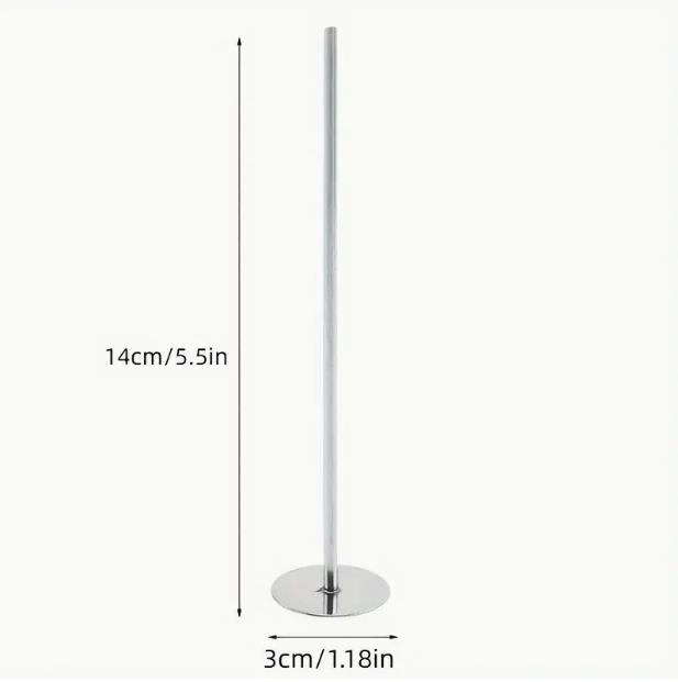 Flower Nails Cake Decorating Kit Heating Rod For Pan Core Cupcake Too Baking Stainless Steel Tool Sliver Cake Heating Rod