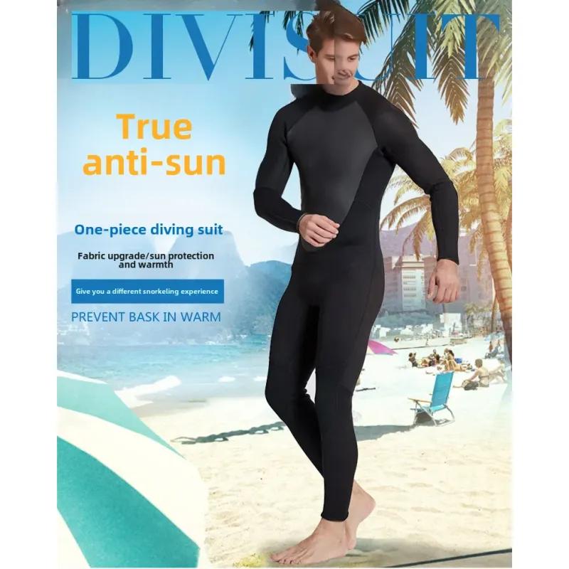 3mm Neopren Neoprenanzug Tauchen Surfen Anzug Schnorcheln Kajak Speerfischen Freies Tauchen Schwimmen