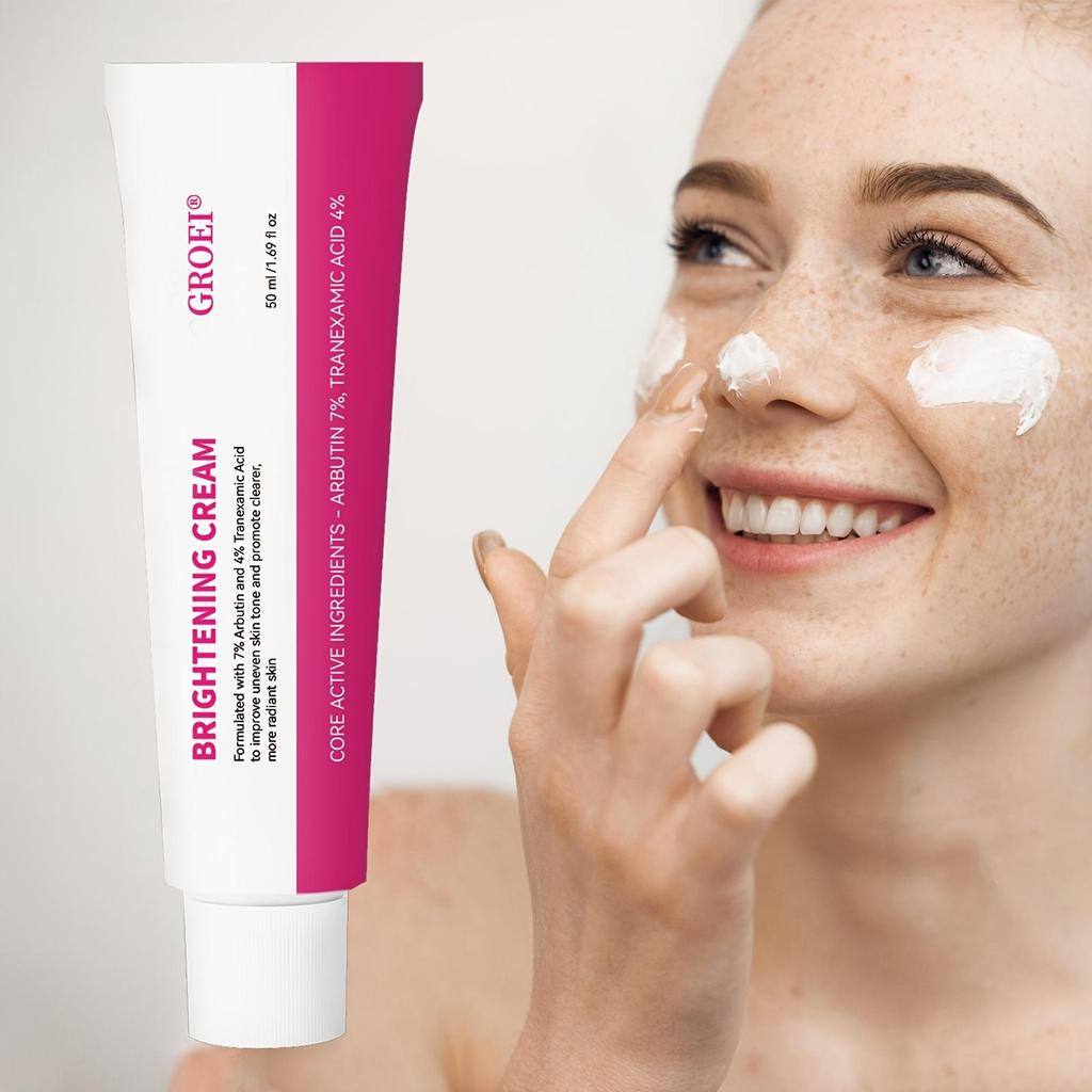 Ultimate Whitening Body Cream for Brightening and Evening Skin Tone with Bearberry Extract Deeply Dissolves Melanin Diminishes Dullness Improves