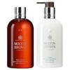 Molton Brown Neon Amber Bath Gel & Coastal Cypress Body Lotion Set
