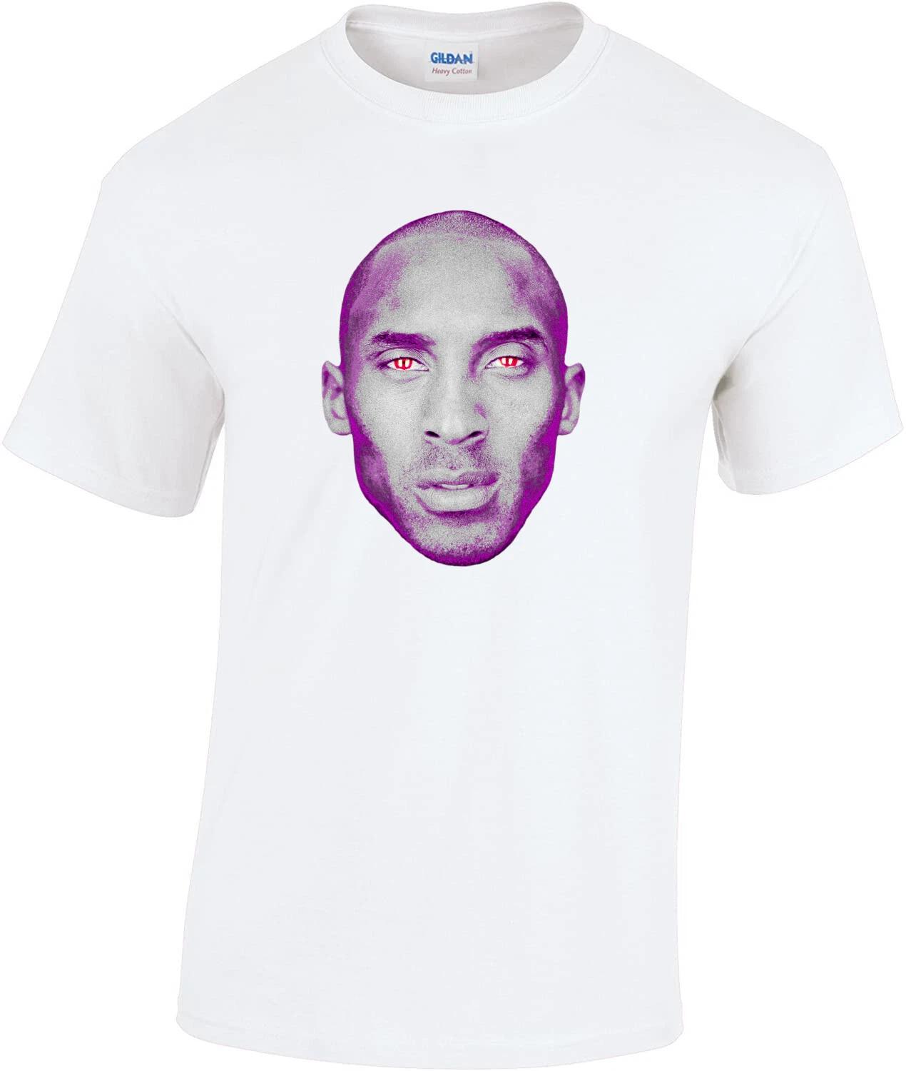 KOBE BRYANT Black Mamba Face Tee - Short Sleeve Men s Dry Blend Custom Print 4XL