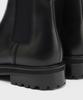 Firenze Atelier [Vibram] Round Toe Basic Chelsea Boots 9703 [Fg Black]