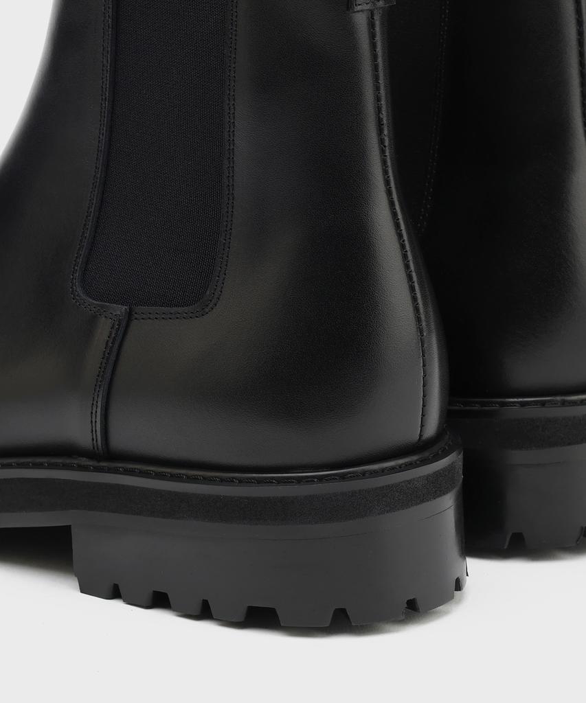 Firenze Atelier [Vibram] Round Toe Basic Chelsea Boots 9703 [Fg Black]