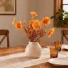 Artificial Eucalyptus Morning Glory Flowers, Fall Fake Flowers For Outdoor Planters Decorations, Reusable Silk Flowers Plants