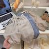 Summer Cotton Linen Kids Pants Thin Anti-Mosquito Pants for Boys Elastic Waist Loose Harem Girls Trousers
