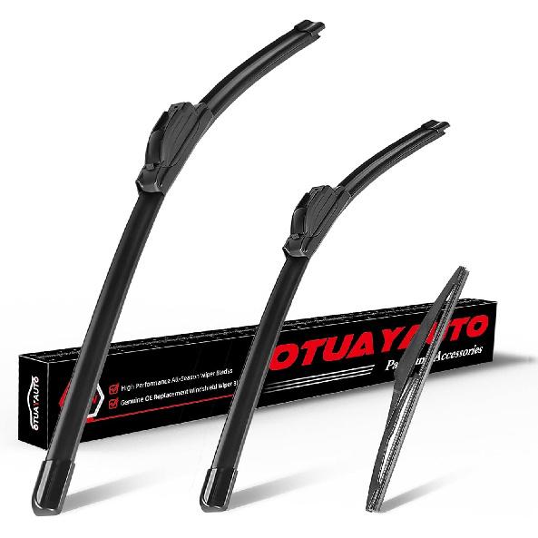 OTUAYAUTO 22"+22" Windshield Wiper Blades Replacement for Chevrolet Silverado 1500 2500 3500 1999-2006 2019-2024 Front Window Wiper Fit Factory