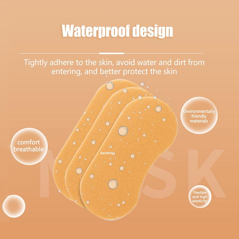 4Pcs/7Pcs Invisible Anti-Wear Sticker Pain Relief Adhesive Patch Cushion Foot Care Patches