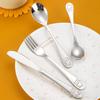 Children's 304 Stainless Steel Cutlery Set - Knife, Fork, Spoon & Bear Design, Ideal for Kindergarten or Gift