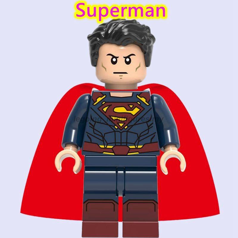 Compatible With Marvel Minifigures Superman Green Lantern Building Blocks Toys For Children