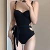 Classic Swimsuit Women One Piece Polyester Supportive Backless For Water Sports