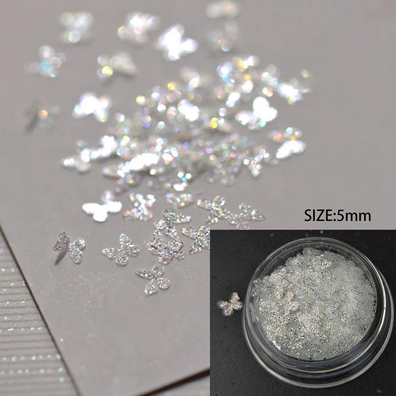 Mini Sparkling Star Nail Glitter Sparkling Pentagram Nail Decoration Nail Salon Design Cute Accessories Diy Nail Art Design