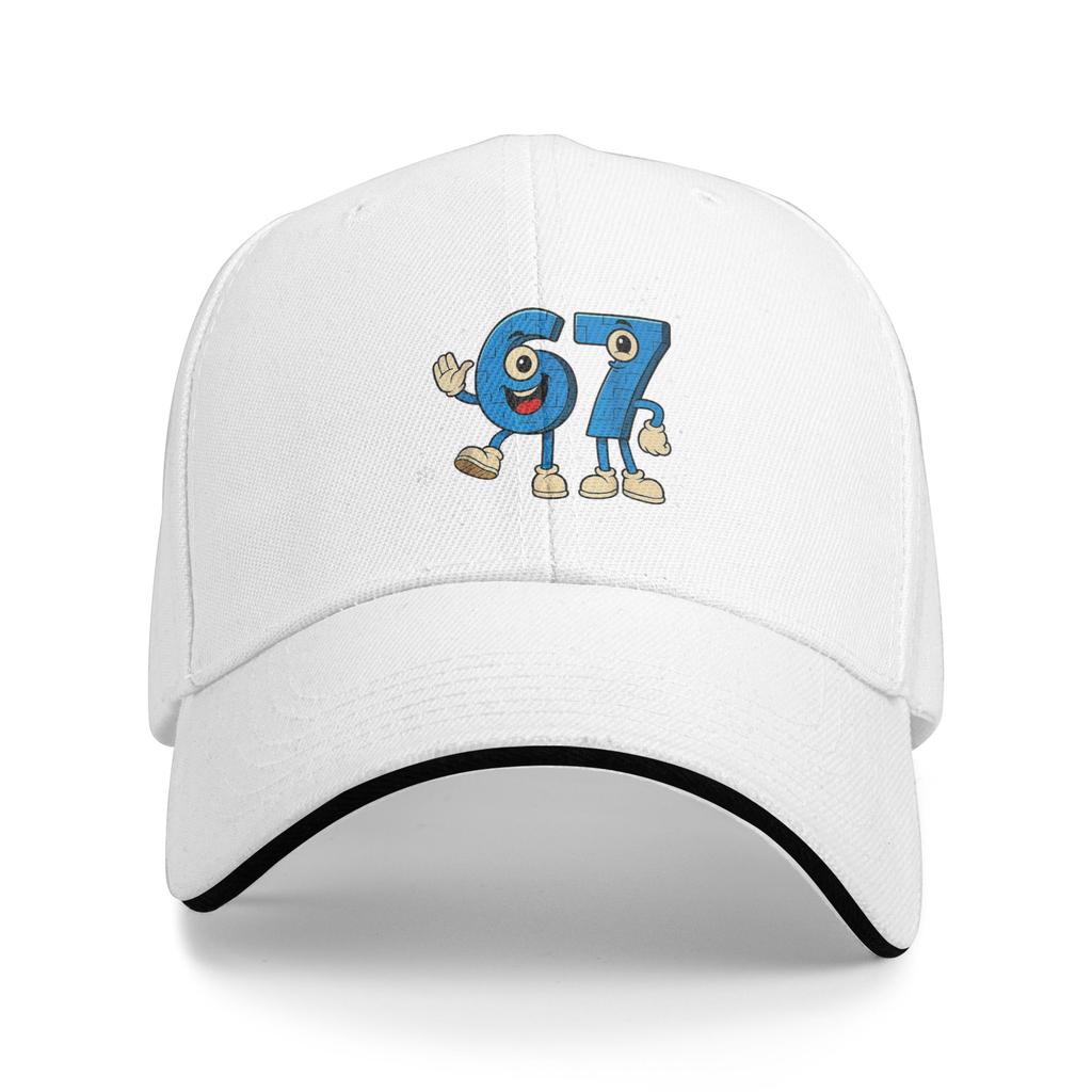 Six Seven Brainrot Italian Funny 67Gaming Memes Baseball Cap  Stylish Trucker Hat Summer Unisex Men Tennis Skate Snapback Cap