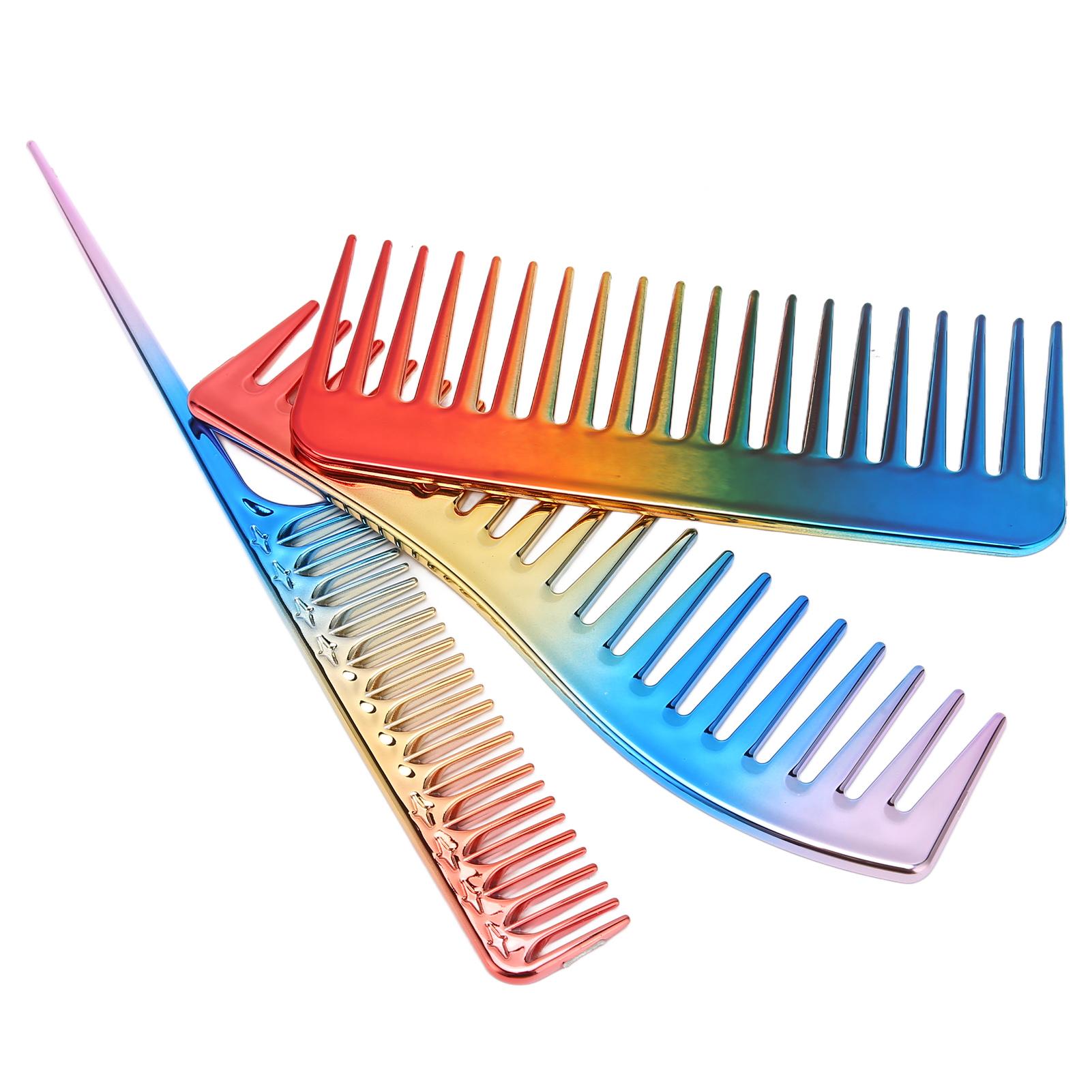 

Набор из 3 расчесок для волос, укладка волос с помощью электроплиты для домашнего парикмахера