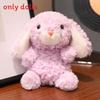 Cute Cartoon Rabbit Plush Doll With Ultrasoft Short Fur Ideal For Childrens Comfort