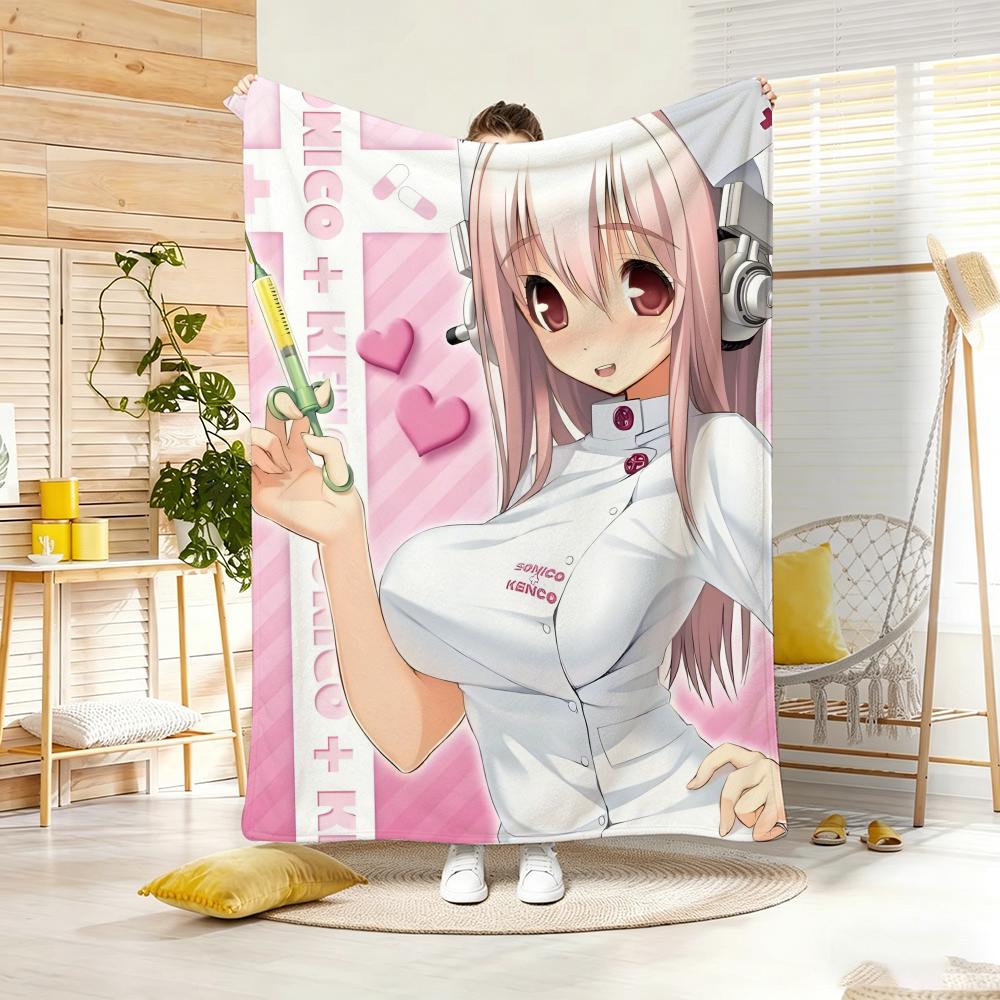 Anime postava S-SuperS SonicoS Hodit Lehká 240g Flanelovádeka Měkká Šetrná k pokožce pro Letní chlazení