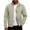 Men's Relaxed-Fit Casual Workwear Baseball Jacket Long-Sleeve Outerwear