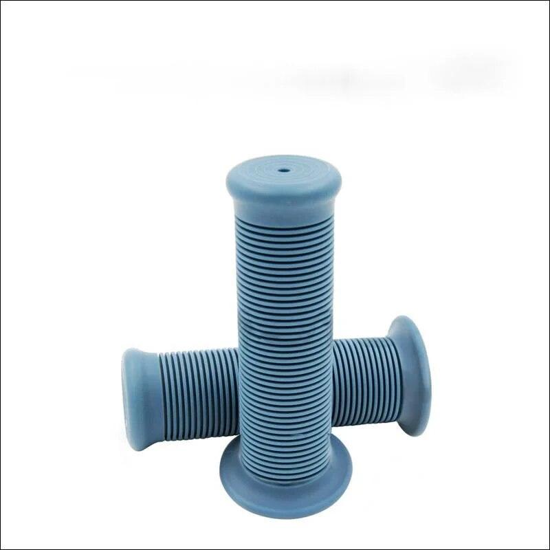 1 Pair 22mm Universal Motorcycle Handlebar Vintage Handle Grips  Rubber Bar Gel Grip Retro Rubber For Cafe Racer Bobber Custom