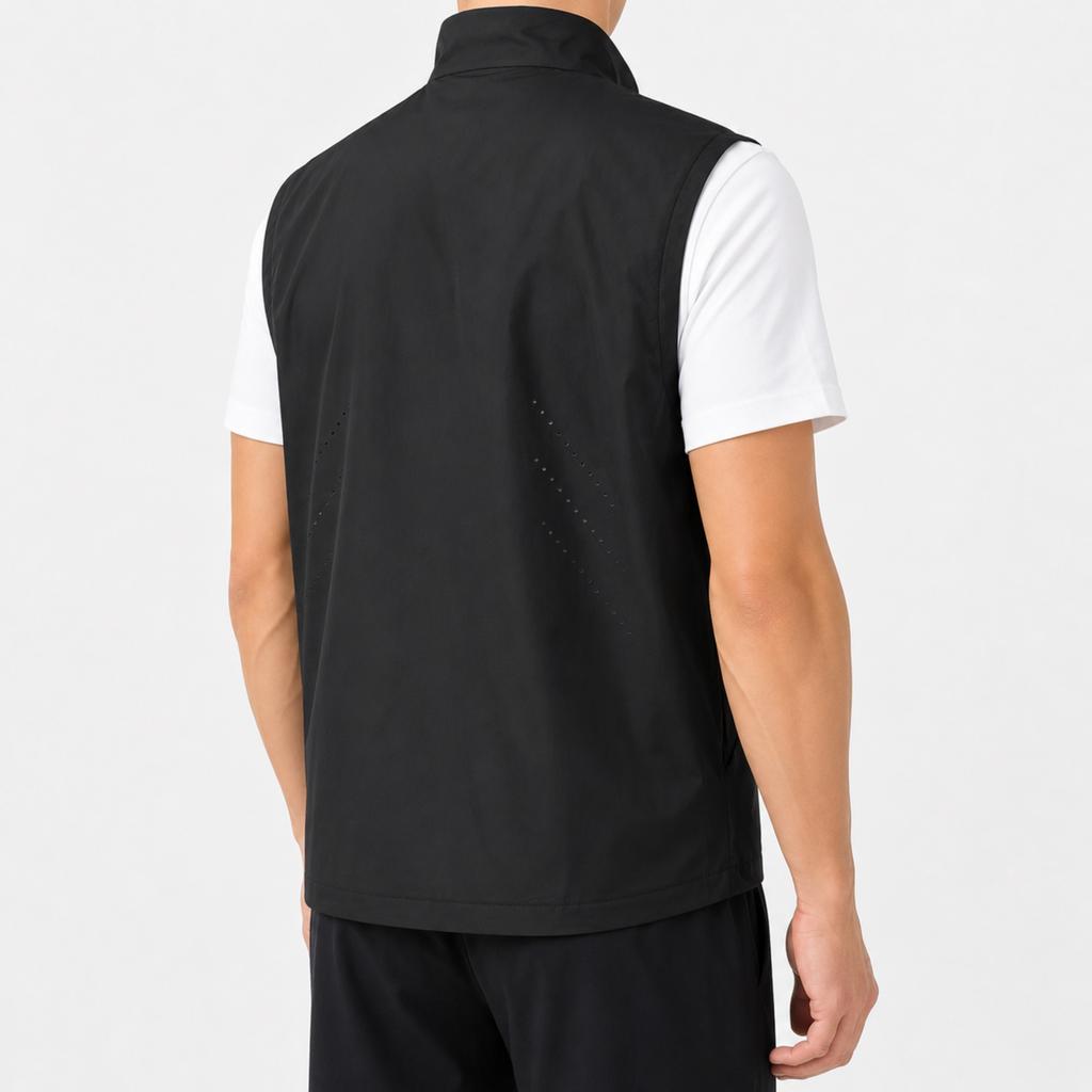 Skechers Breathable Comfortable Stand Collar Vest Men tops P326M028-0018