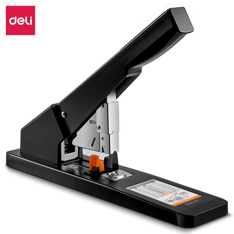 Deli 0396 Heavy-Duty Stapler (210-Page Capacity)