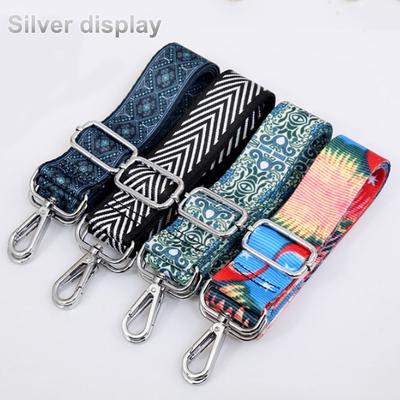 Cinto Colorido Festa Graciosa 21 Cores Nylon Lindo Para Mulheres Bolsas Alça Acessórios Bolsa Acessórios Alça Estampada Ajustável Ornamento Feito à Mão