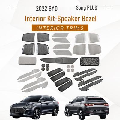 BYD Song PLUS Interior Handle & Armrest Stainless Steel Speaker Trim for 22 Models