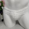 Menn underbukser hul ut blonder tynn lav midje Jockstraps veske Mannlige truser Gay