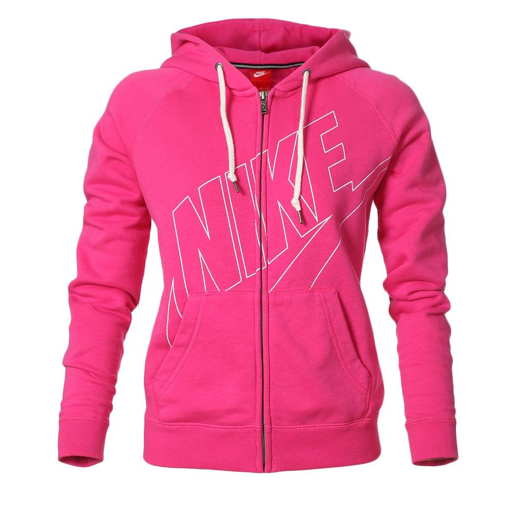 Nike As Rally Fz Logo Letter Hooded Casual Long Sleeve Jacket Women jackets 642736-612 S