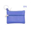 Ladies Genuine Leather Mini Coin Purse Bus Card Holder Creative Ultra-Thin Zipper Multifunctional Key Case