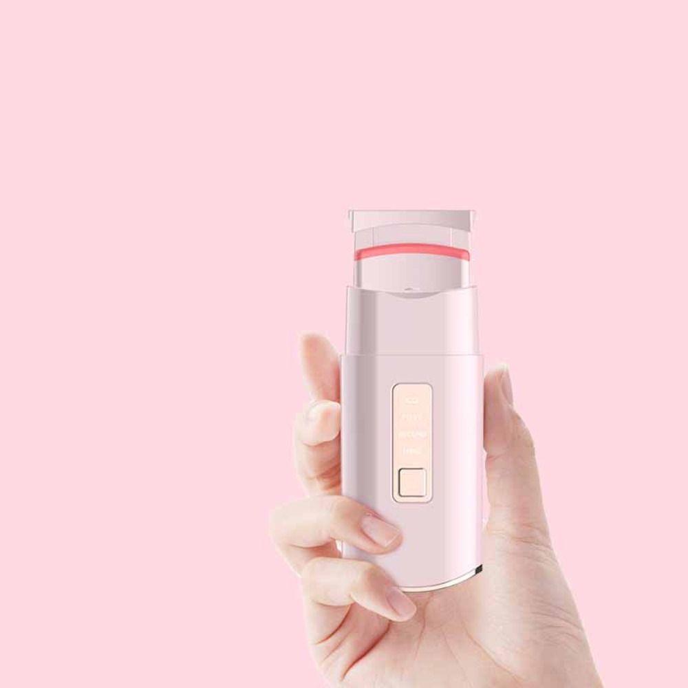 Fast Heating Heated Eyelash Curler USB Charging Lash Curling Applicator  Beauty Tool