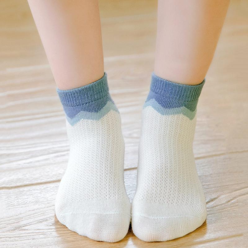 Children's Baby Socks Cotton Cute Print Fashion Boys Girls Comfortable Thin Breathable Cartoon Mesh Socks Summer