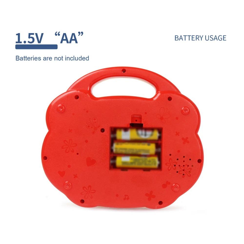 Kids Cartoon Piano Keyboard Game with Animal Sounds Flashing Light Music Baby Instrument Music Toys Educational Toys Kids Gifts