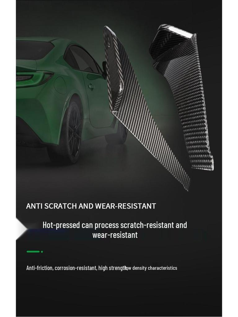  Déflecteur d'air de feu arrière en fibre de carbone pour Toyota 86/Subaru BRZ 2022