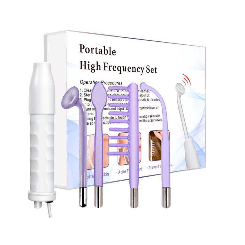 

Popular 4-Tube High-Frequency Electronic Beauty Massager AU Standard Electrotherapy Device - 4-piece Set