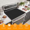 Induction Cooker Protective Pad Silicone Electric Stove Top Cover Heat-resistant Non-Slip Stove Top Protector Mat for Kitchen