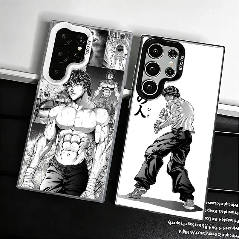 Baki the Grappler Anime Shockproof Phone Case for Samsung Galaxy S26 Edge S25 Ultra S24 FE S23 Plus S21 Cover Anti Fall Fundas