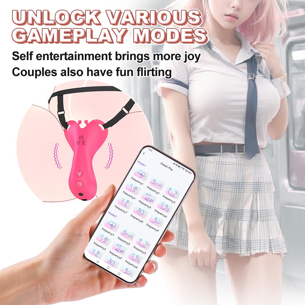 Wearable Panty Vibrator for Women App Wireless Control Vibrators Sex Toy Female Clitoris Vagina Stimulator Couples Adult Product