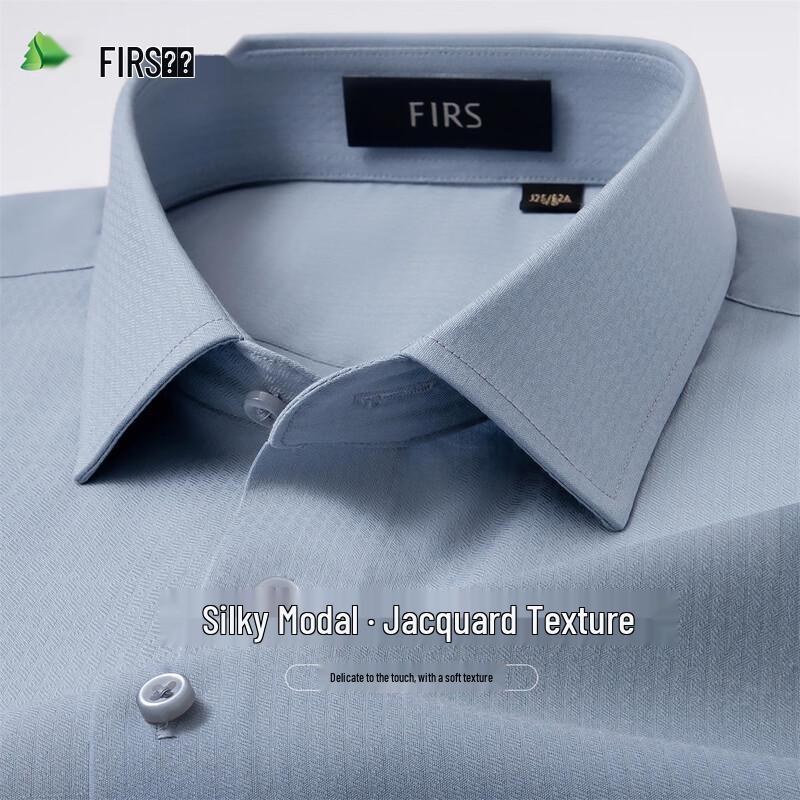 Shanshan Men s Modal Jacquard Short-Sleeve Shirt L